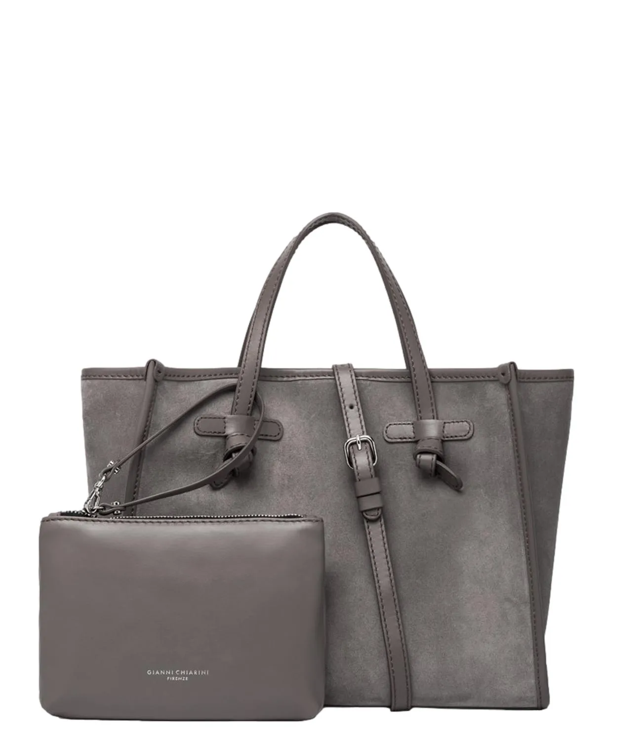 GIANNI CHIARINI Gianni Chiarini borsa Marcella light grey donna