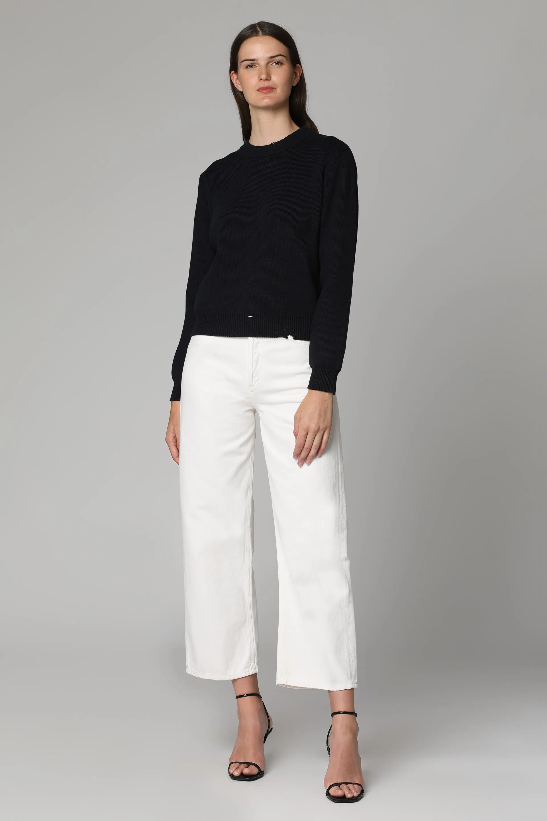 Golden Goose Pullover in maglia a costine