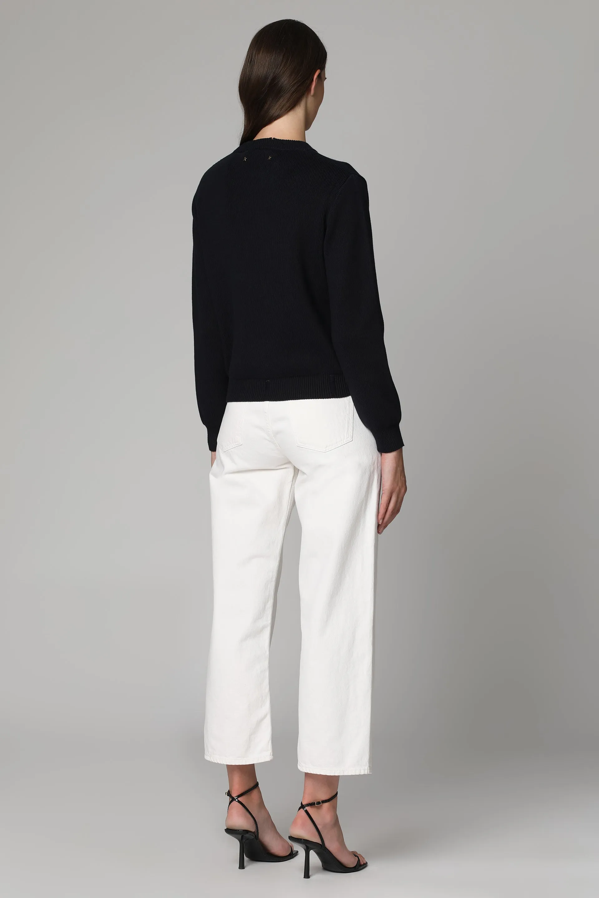 Golden Goose Pullover in maglia a costine