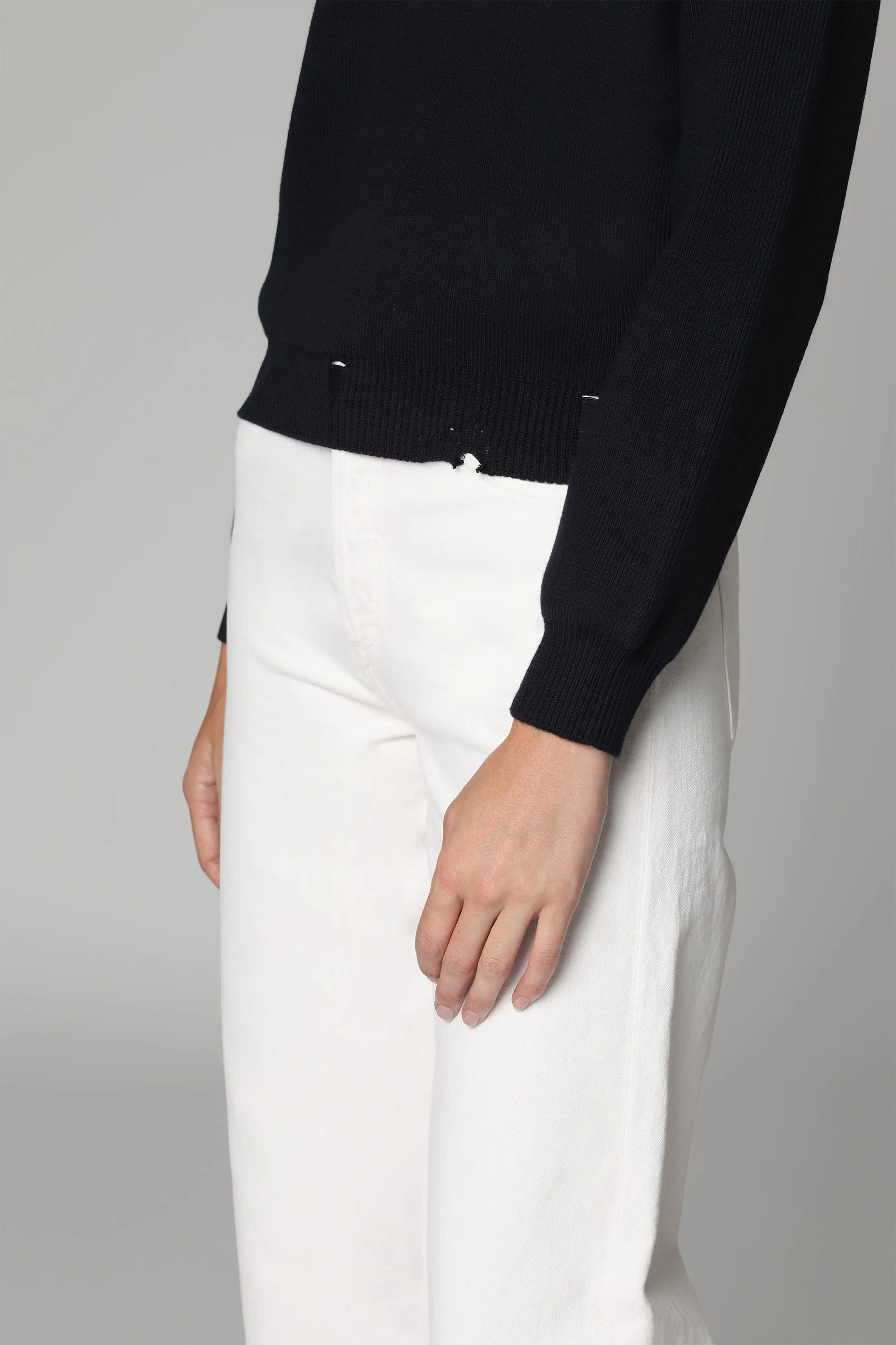 Golden Goose Pullover in maglia a costine