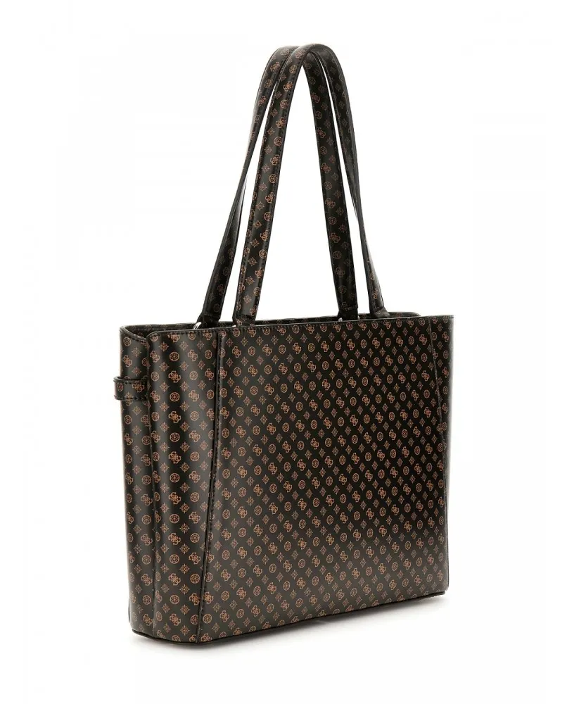 GUESS PS933625 borsa a spalla logata brown