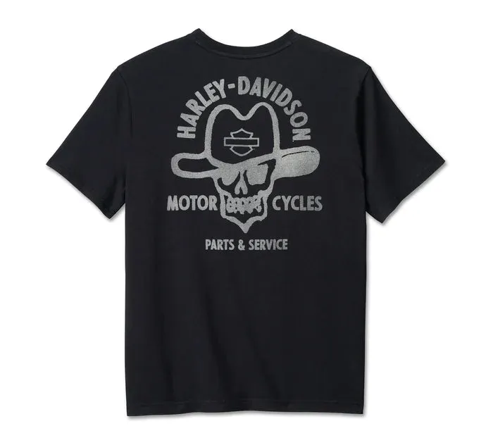HARLEY DAVIDSON Maglietta Cowboy Rider con disegno REF.96128-25VM