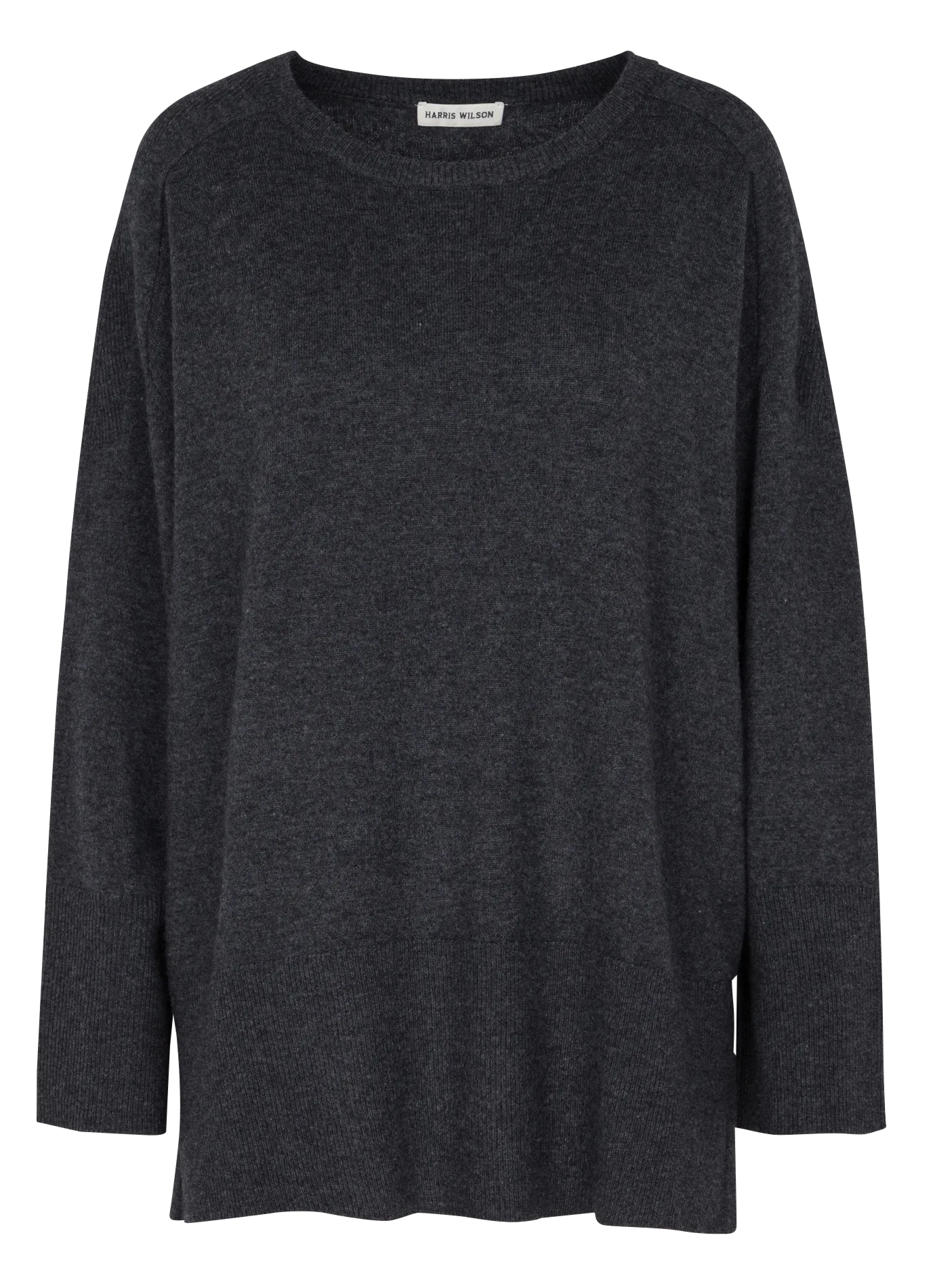  HARRIS WILSON   EMILIAN - Pull ample col rond en laine | Gris