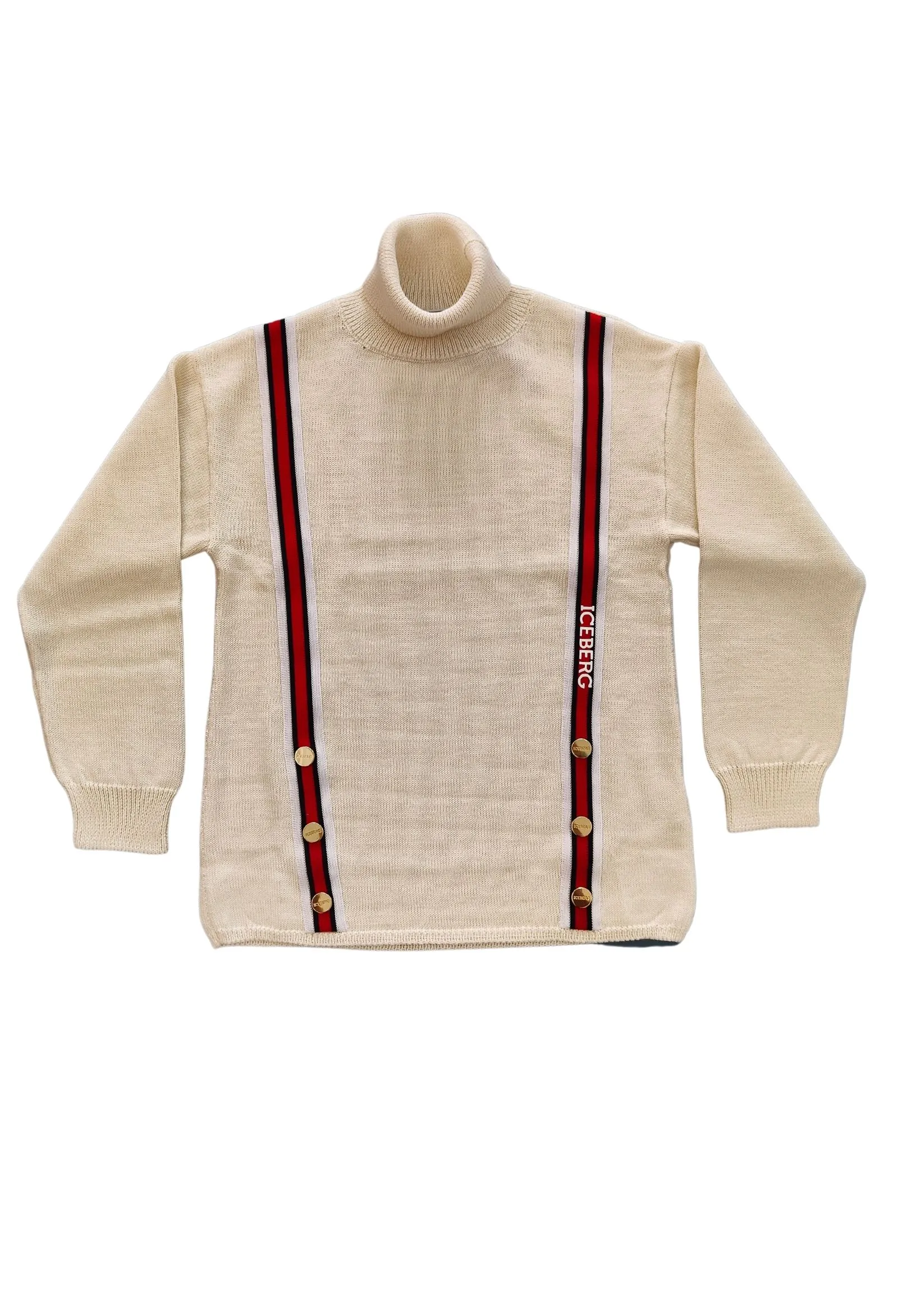 iceberg  maxi pullover dolcevita