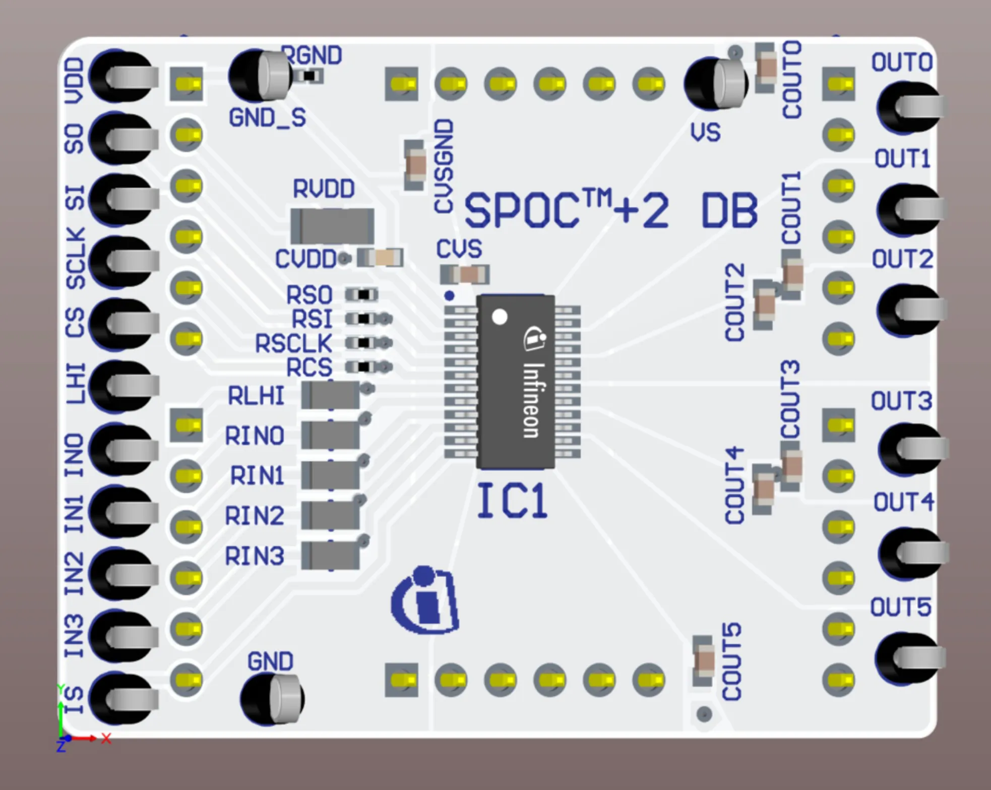 Infineon SPOC2DBBTS722204ESPTOBO1 Dev Ki