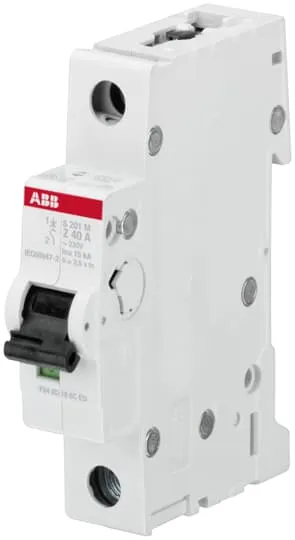 Interruttore magnetotermico ABB, 1P 2A 25 kA, Tipo K