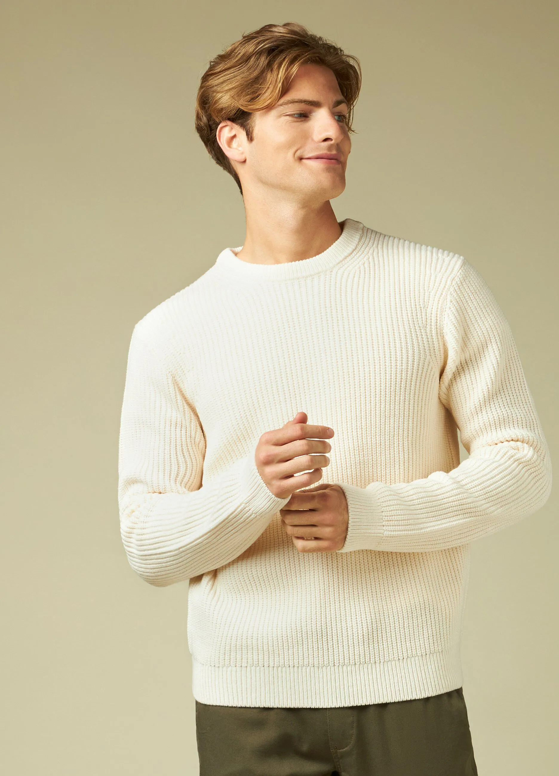 J. HART & BROS  Tricot girocollo uomo
