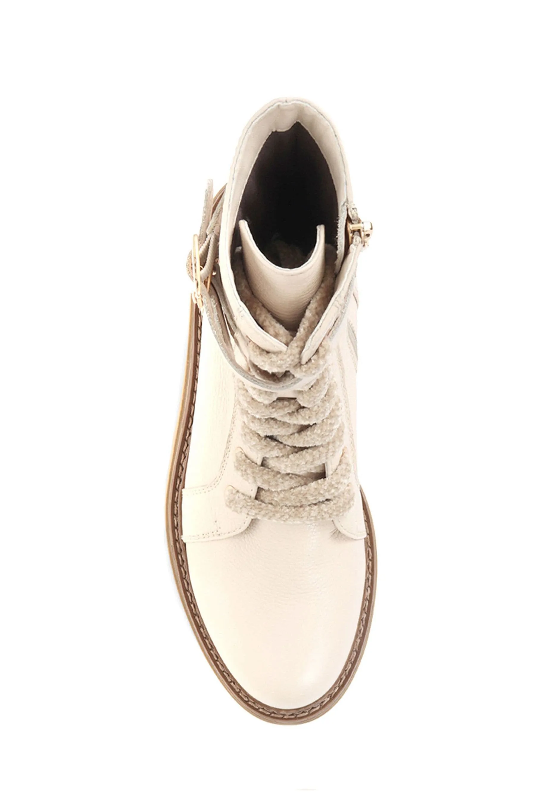 Jones Bootmaker Simonetta - Bianco biker - Stivali