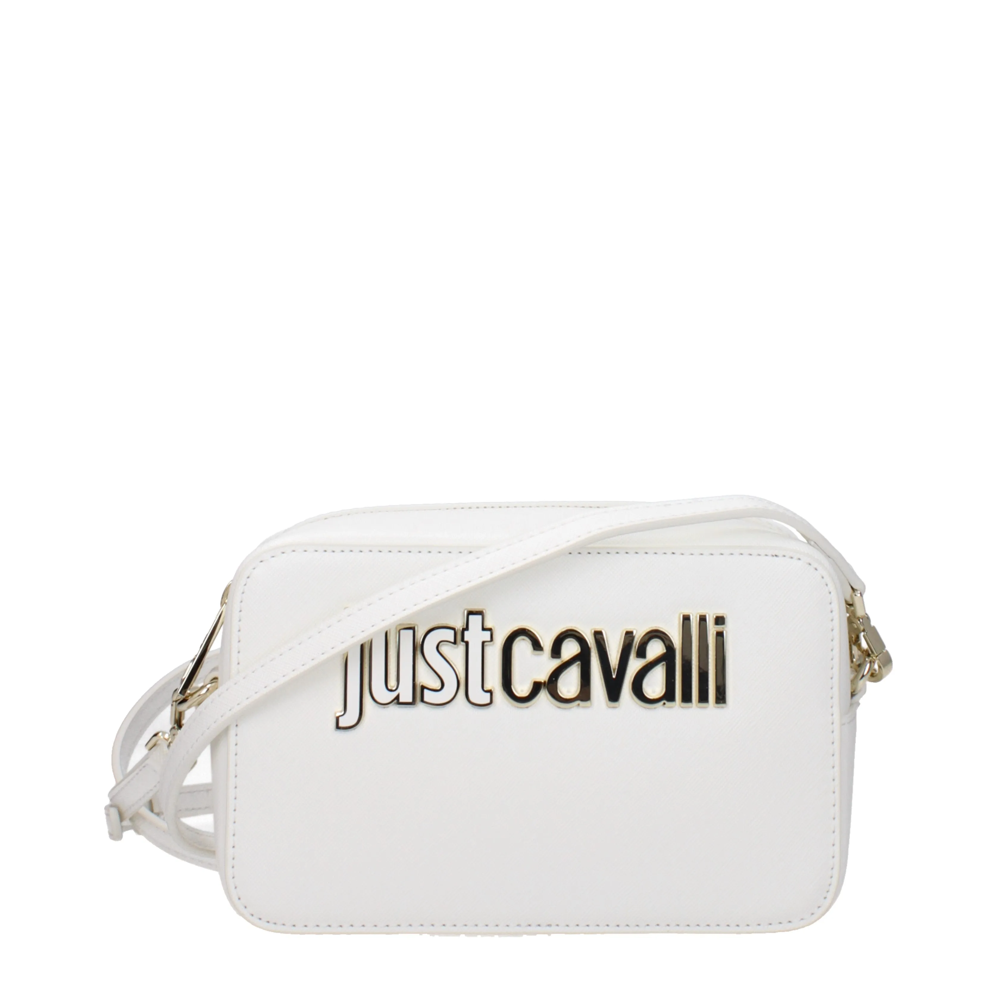 Just Cavalli Borse a Tracolla Donna Poliestere Bianco