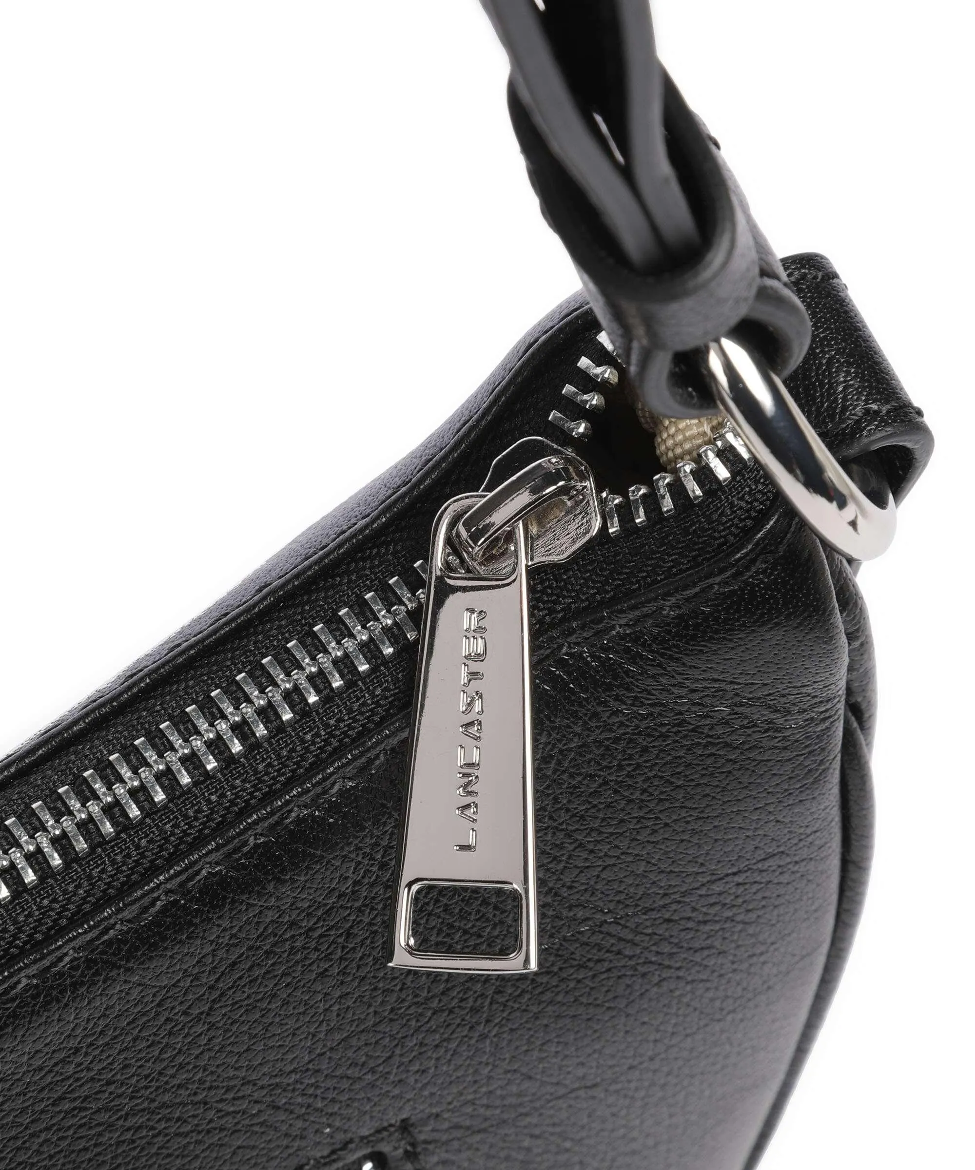  Lancaster Firenze Fashion Borsa a spalla pelle di vacchetta grana nero  