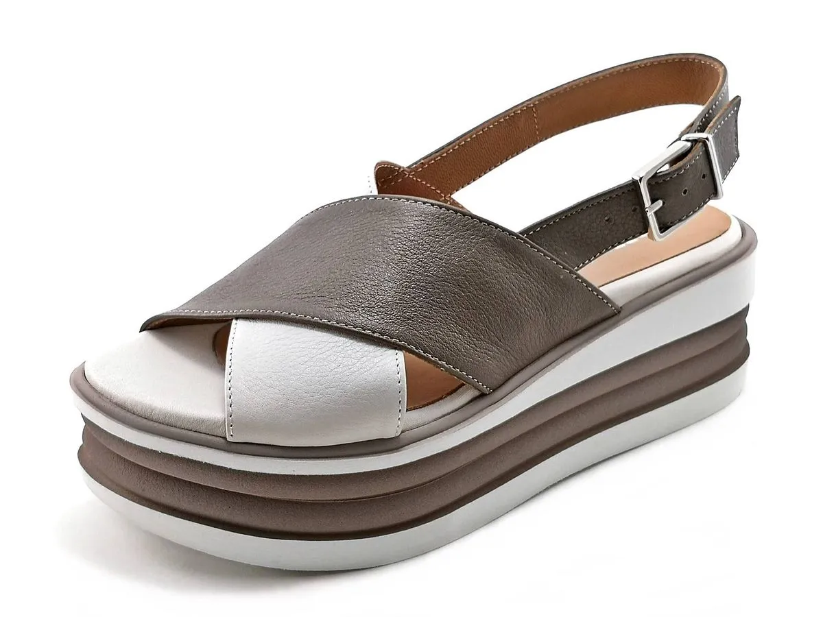 Lazzari Felici  ---------    ------------Sandali fascia incrociata - Multicolore