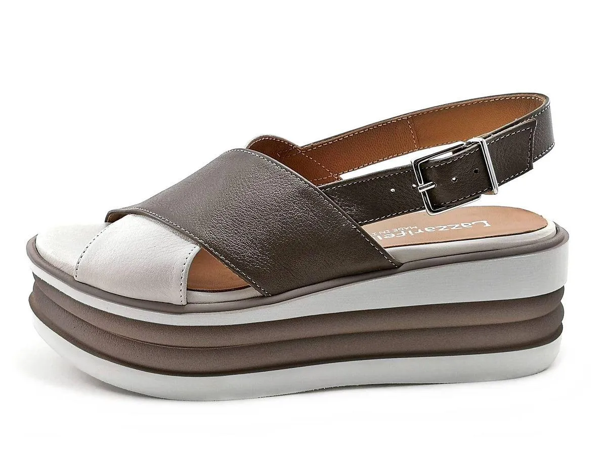 Lazzari Felici  ---------    ------------Sandali fascia incrociata - Multicolore