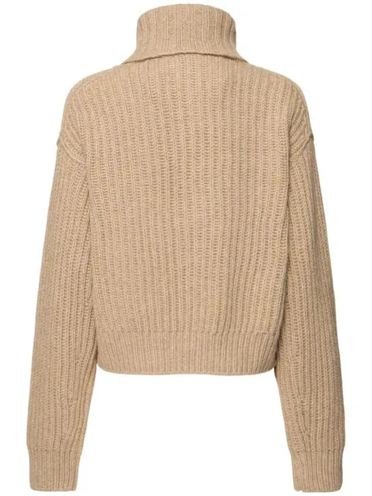 Lemaire Giacca cardigan Trucker con zip 