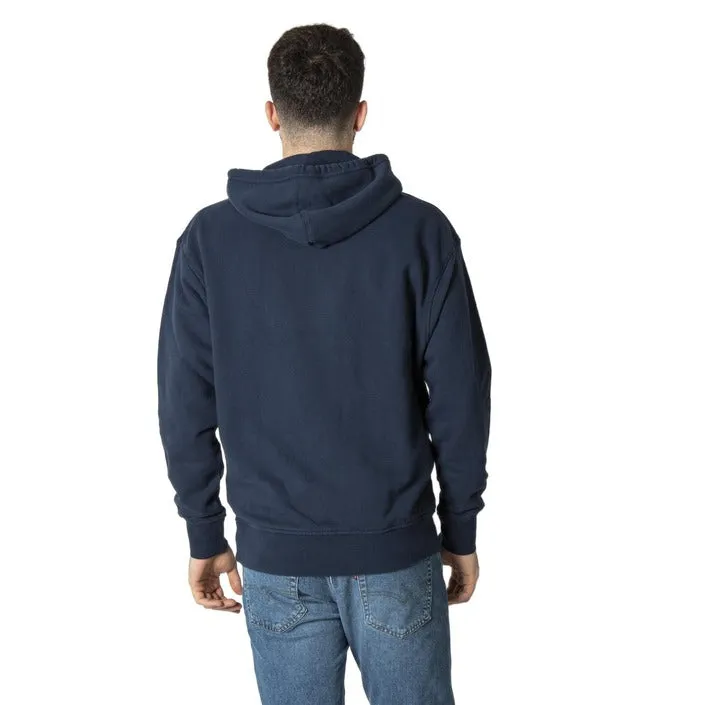 Levi's felpa blu cotone   