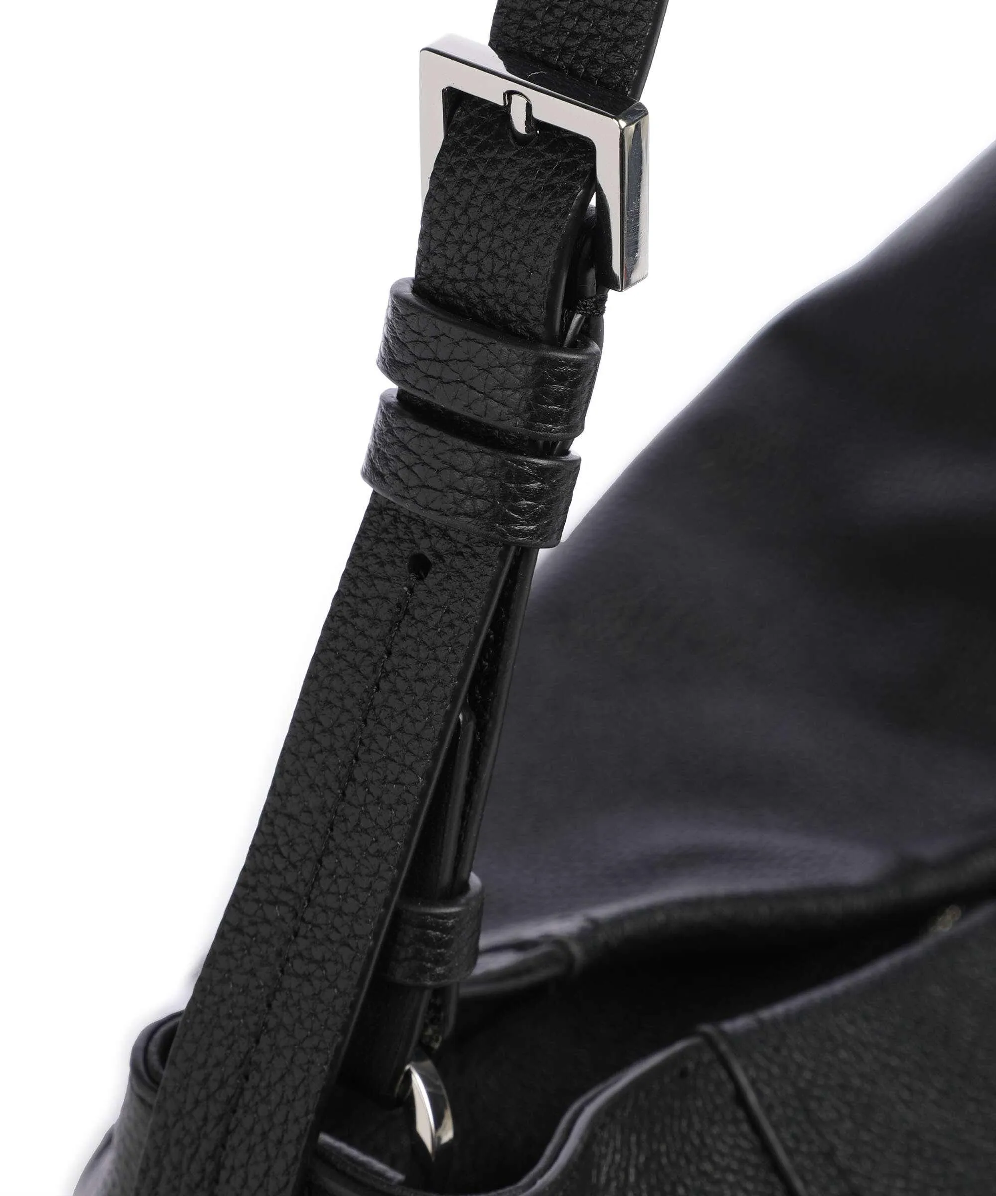  Liebeskind Chudy Small Pebble L Borsa hobo pelle granulata nero  