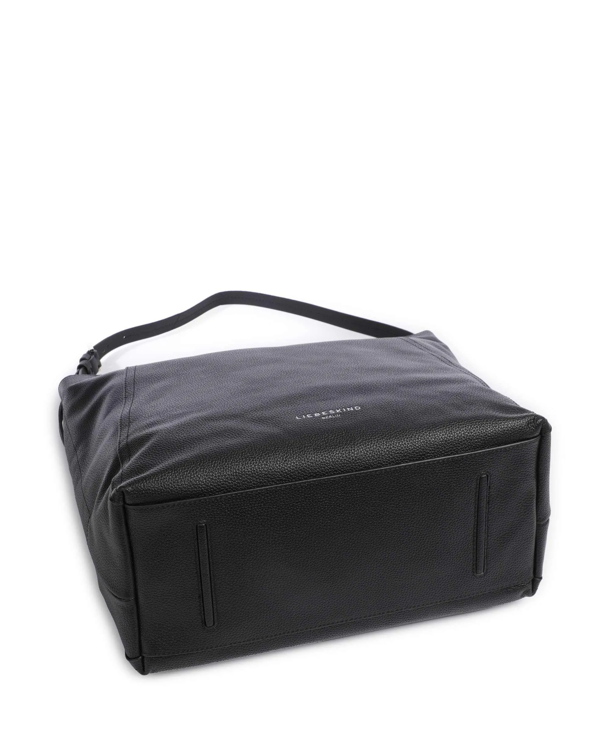  Liebeskind Chudy Small Pebble L Borsa hobo pelle granulata nero  