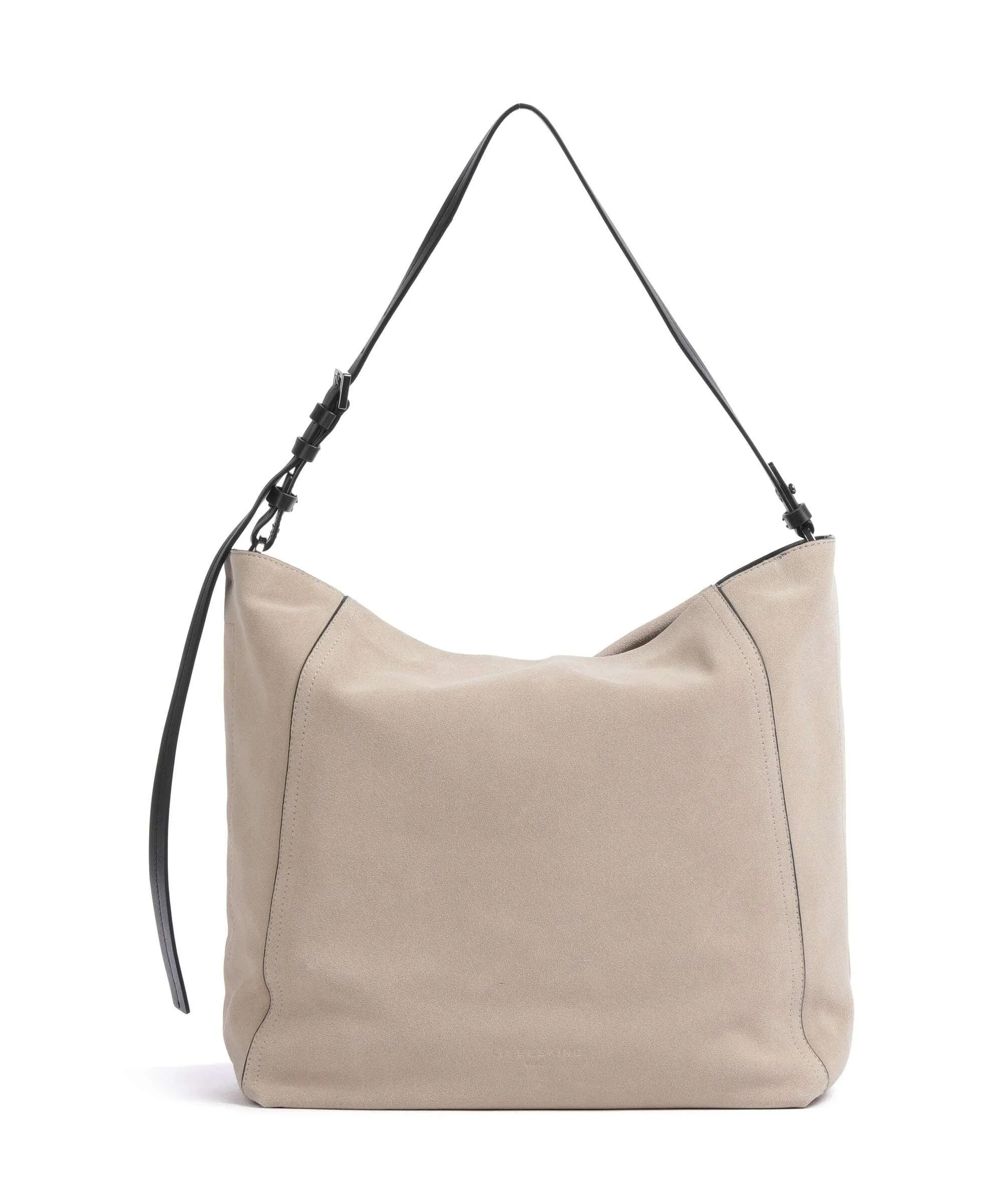  Liebeskind Chudy Suede L Borsa hobo pelle di vitello finemente grana beige  