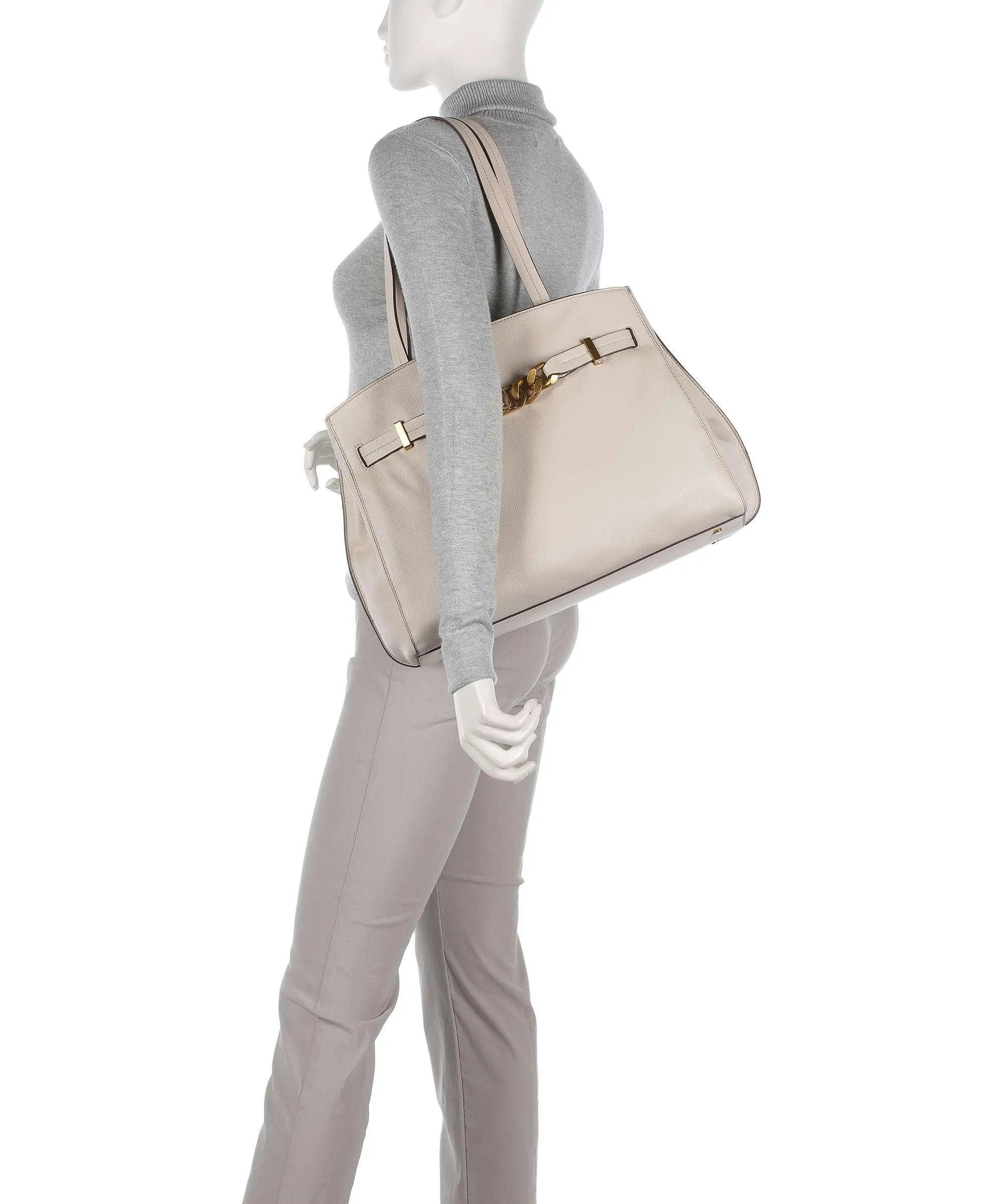  Liu Jo Amandua Borsa shopper pelle sintetica beige  