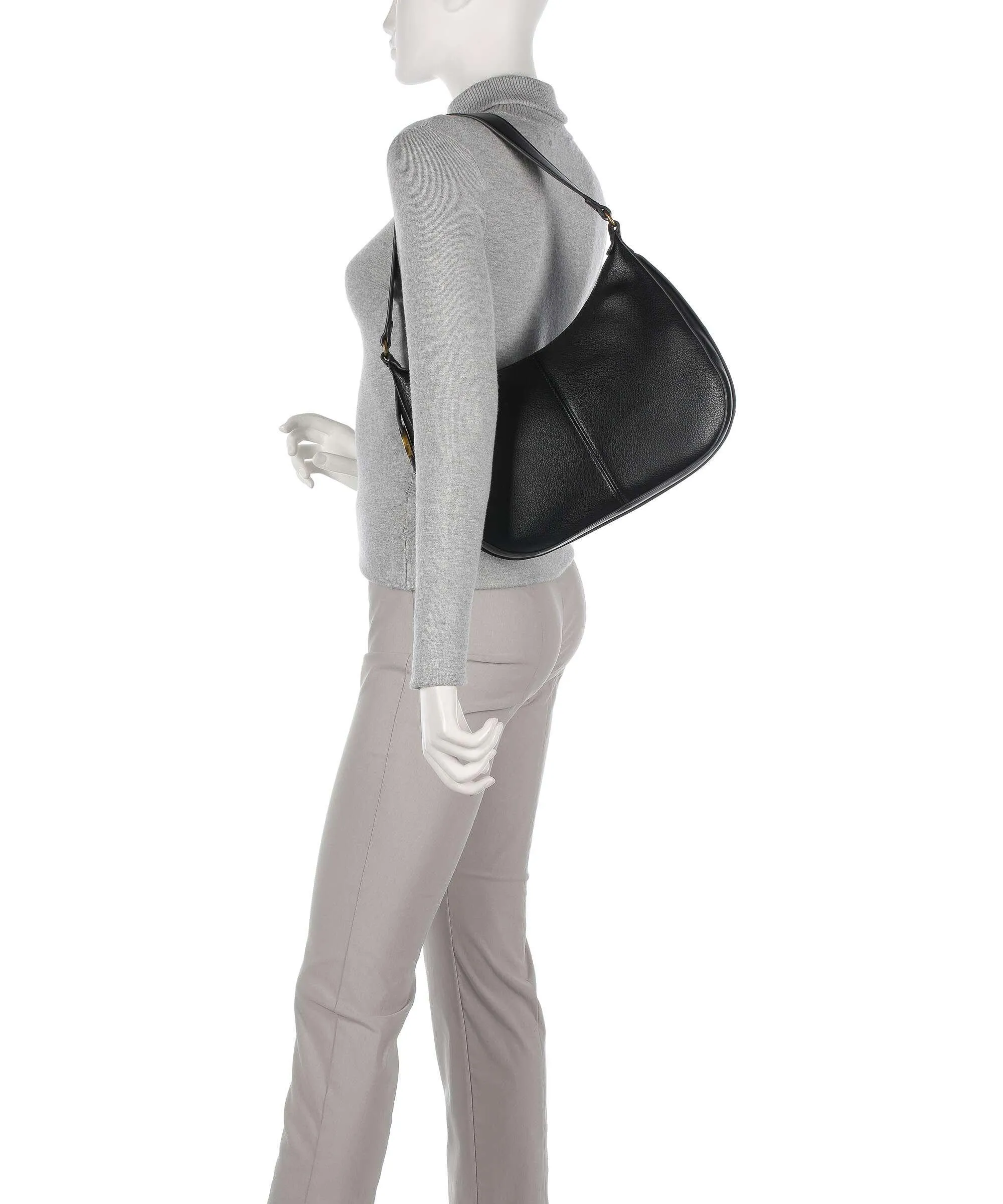  Liu Jo Hydnora Borsa hobo pelle sintetica nero  