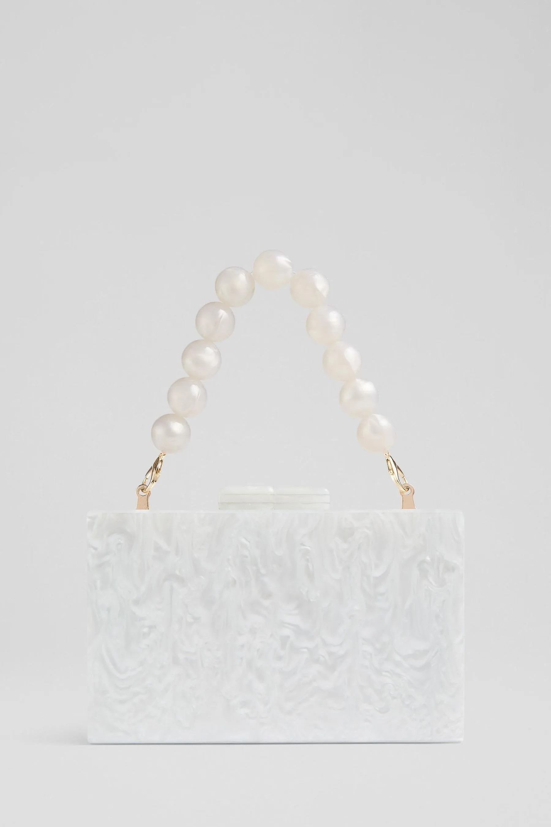 LK Bennett Maeve - Borsa in acrilico marmorizzato