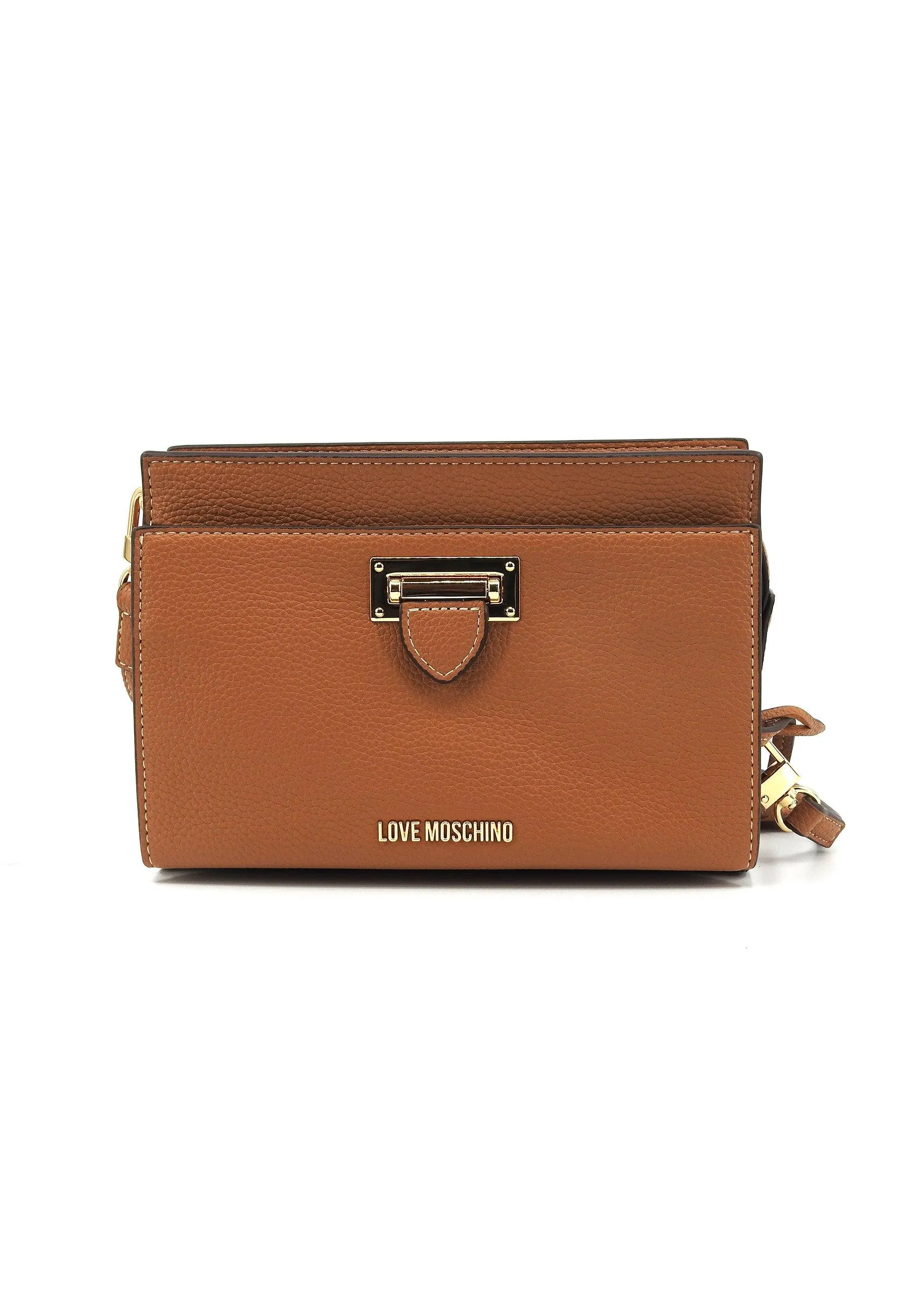LOVE MOSCHINO Borsa Donna Cammello Marrone JC4115PP1ILJ0201