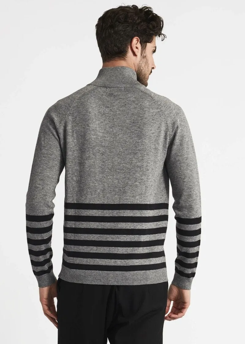 Maglia dolcevita con bottoni