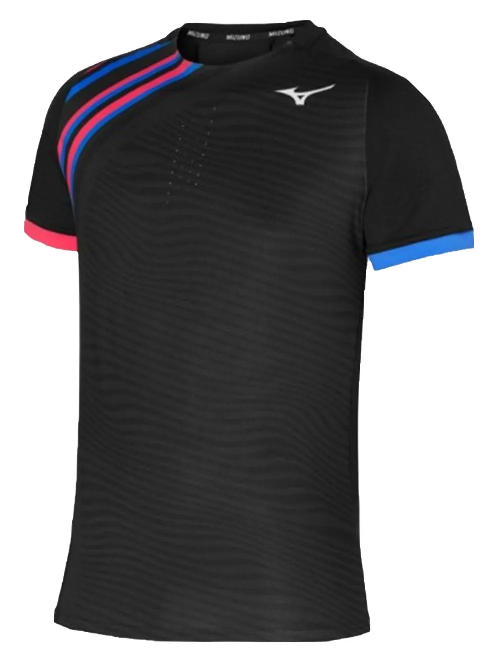 Maglia tennis MIZUNO Uomo 62GA2601 TENNIS SHADOW Nero