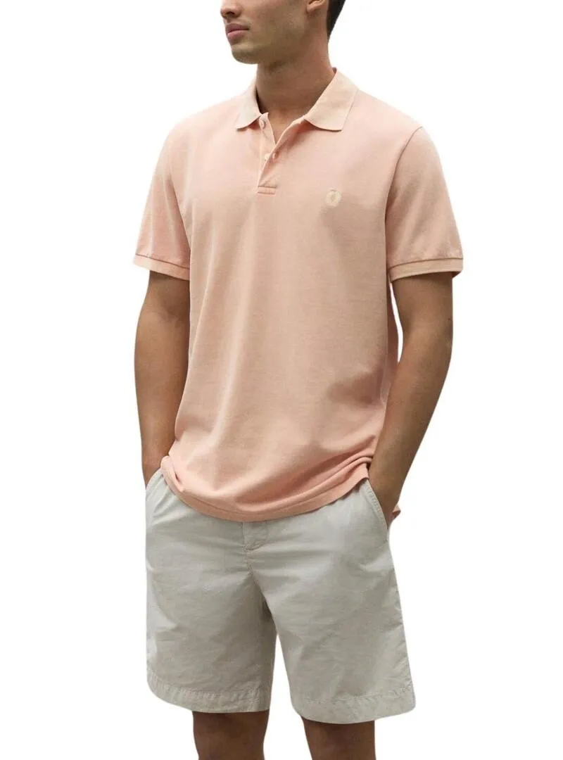 Maglietta Polo Tedalf Arancione Ecoalf per Uomo