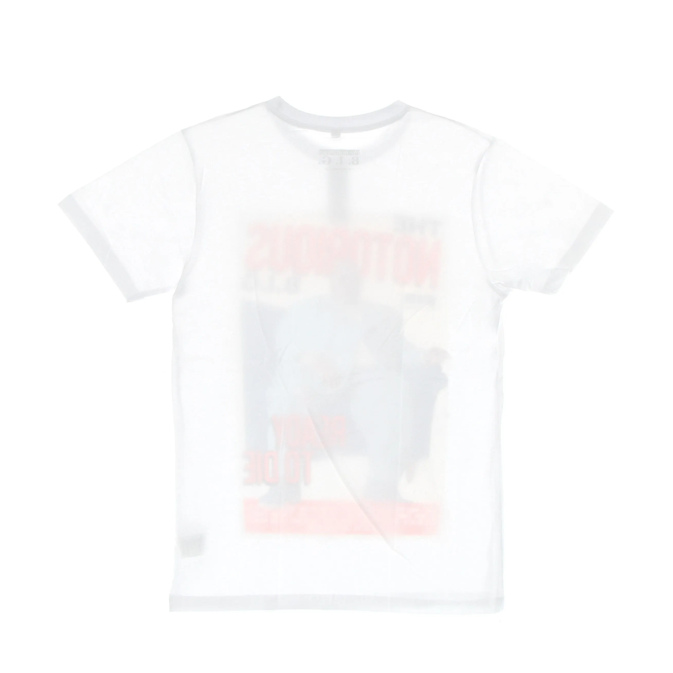 Maglietta Uomo Biggie Magazine Cover Tee White