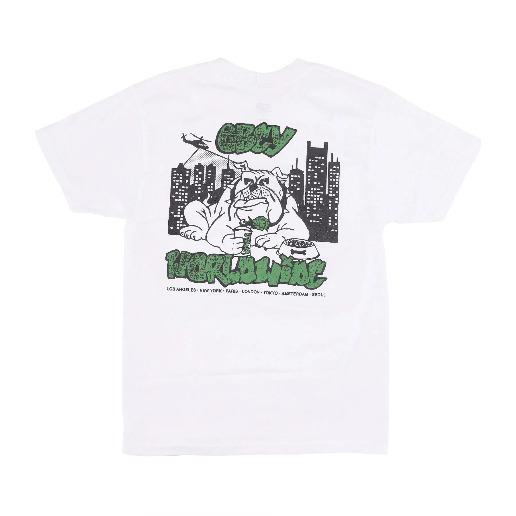 Maglietta Uomo City Watch Dog Classic Tee White