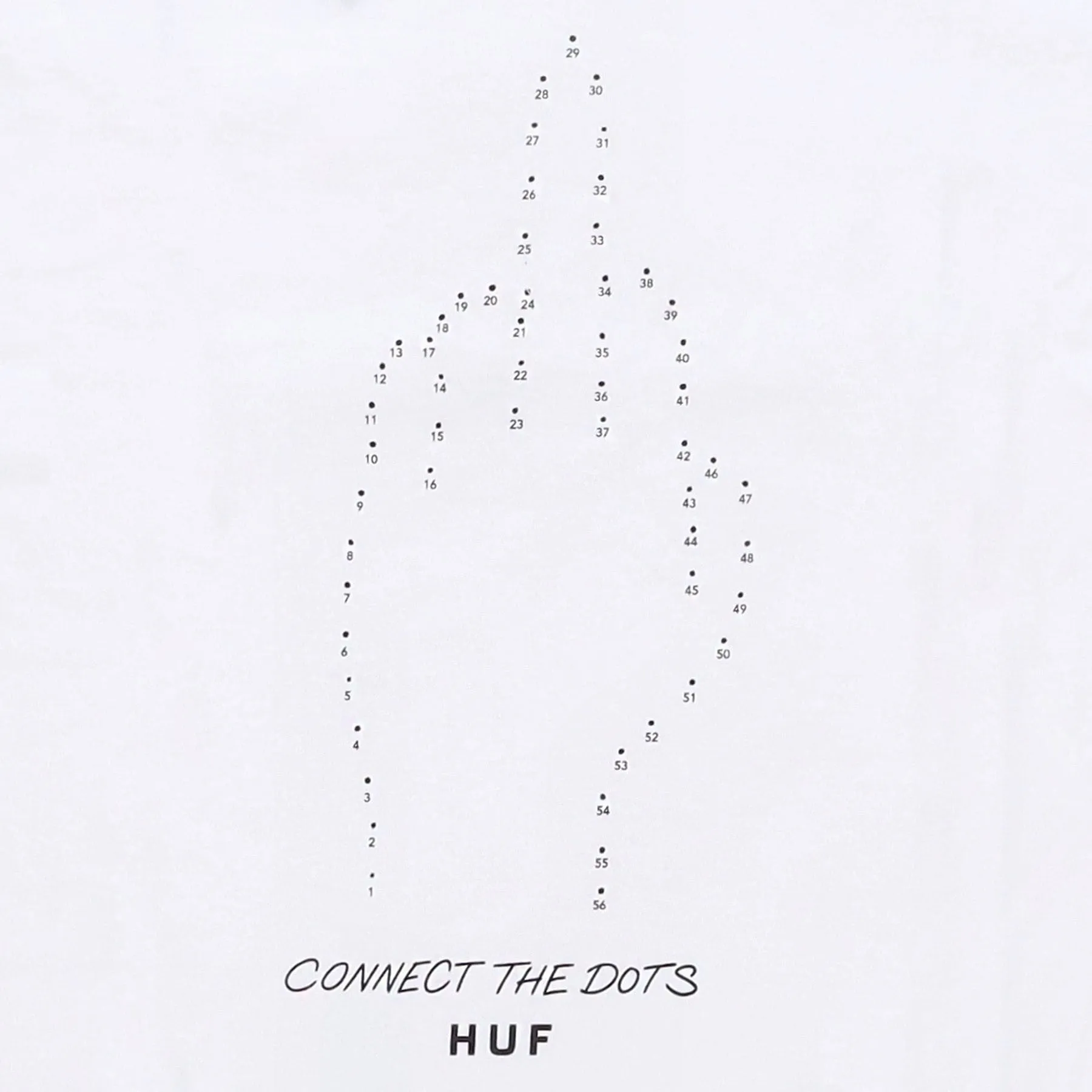 Maglietta Uomo Connect The Dots Tee White