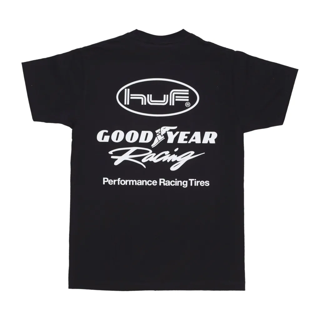 maglietta uomo final lap tee x goodyear BLACK