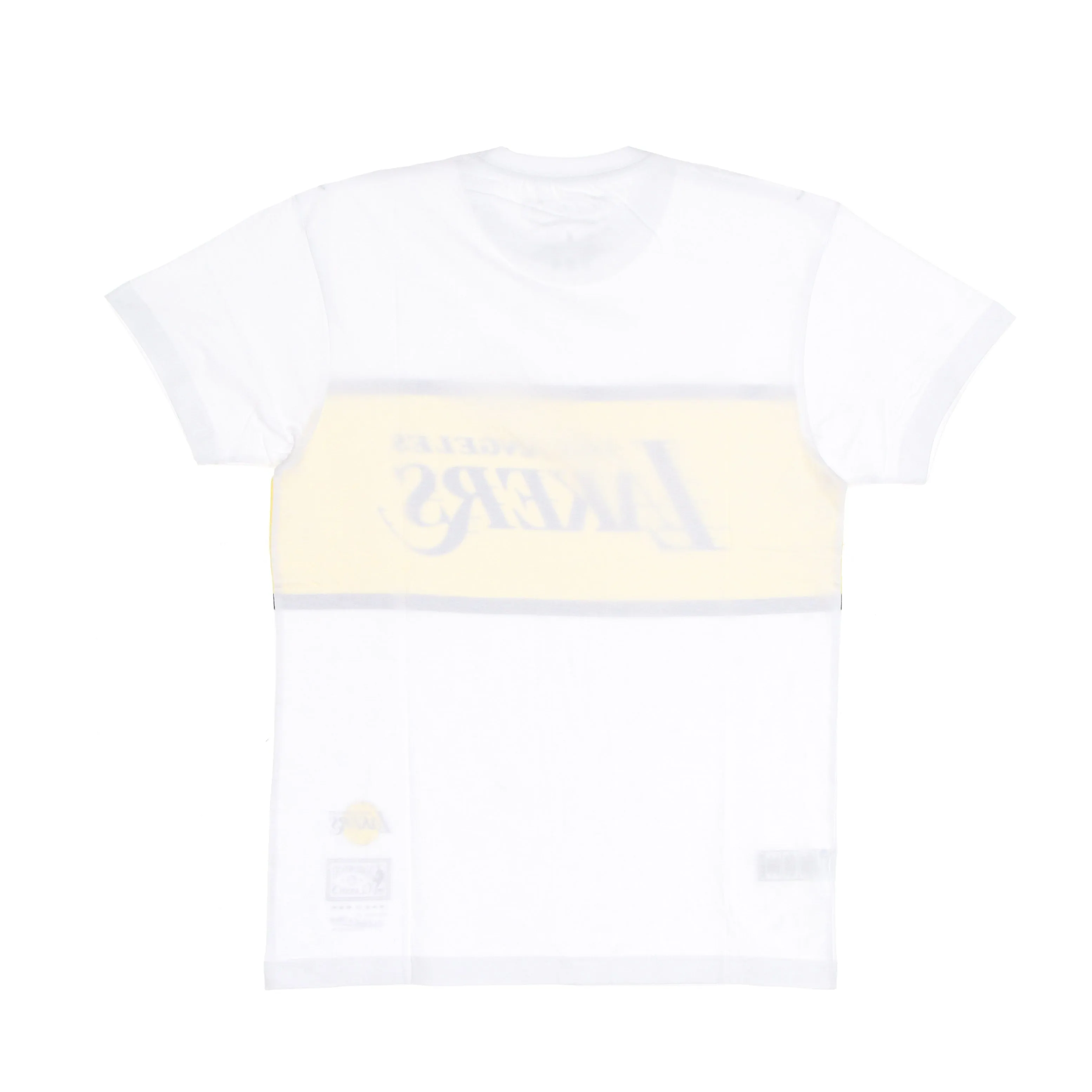 Maglietta Uomo Nba Block Tee Hardwood Classics Loslak White