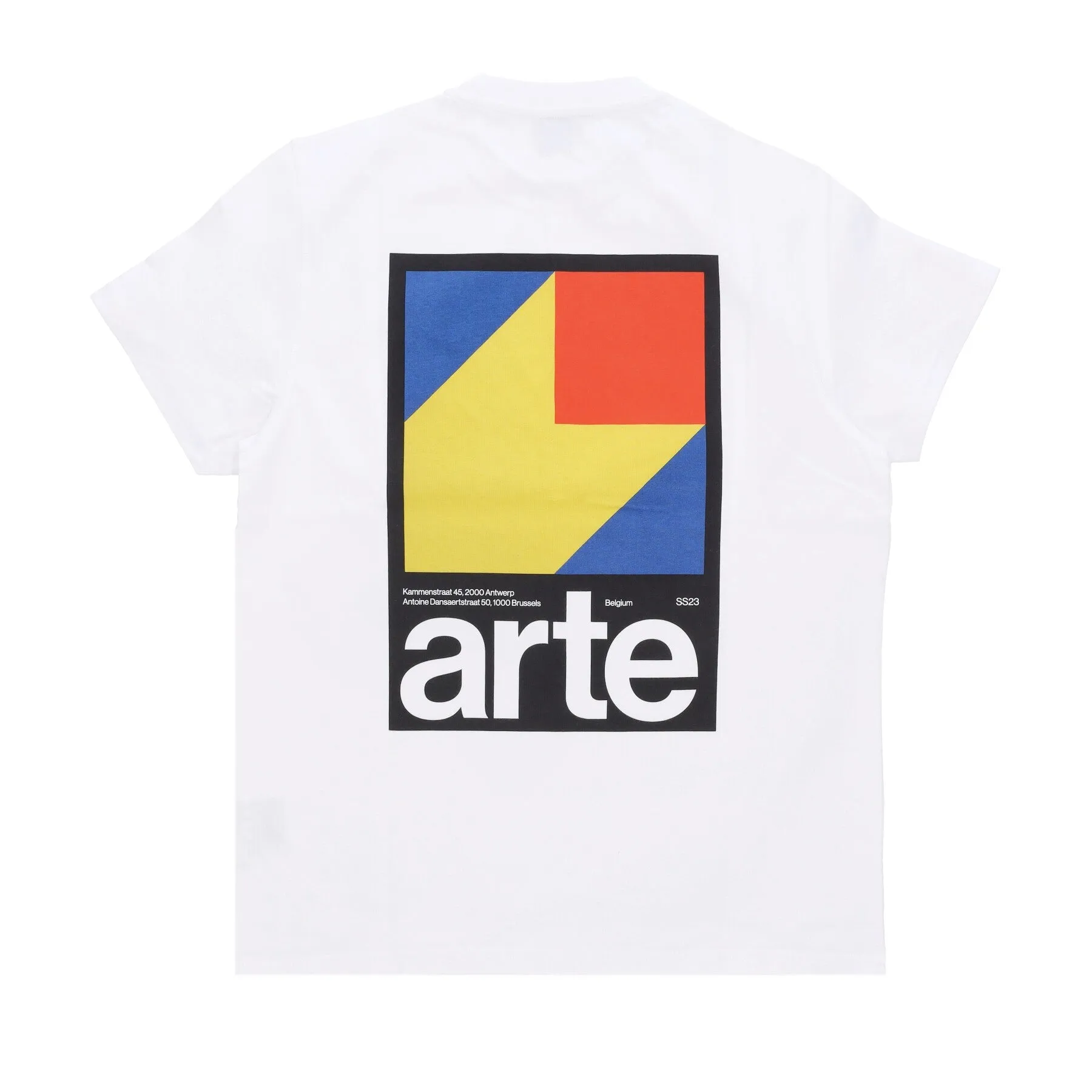 Maglietta Uomo Taut Back Y Print Tee White