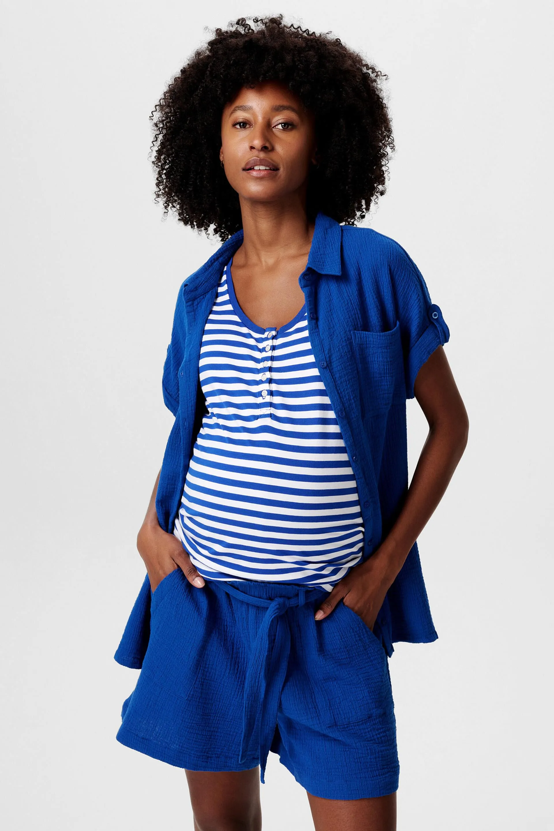 MATERNITY Pantaloncini premaman con cintura