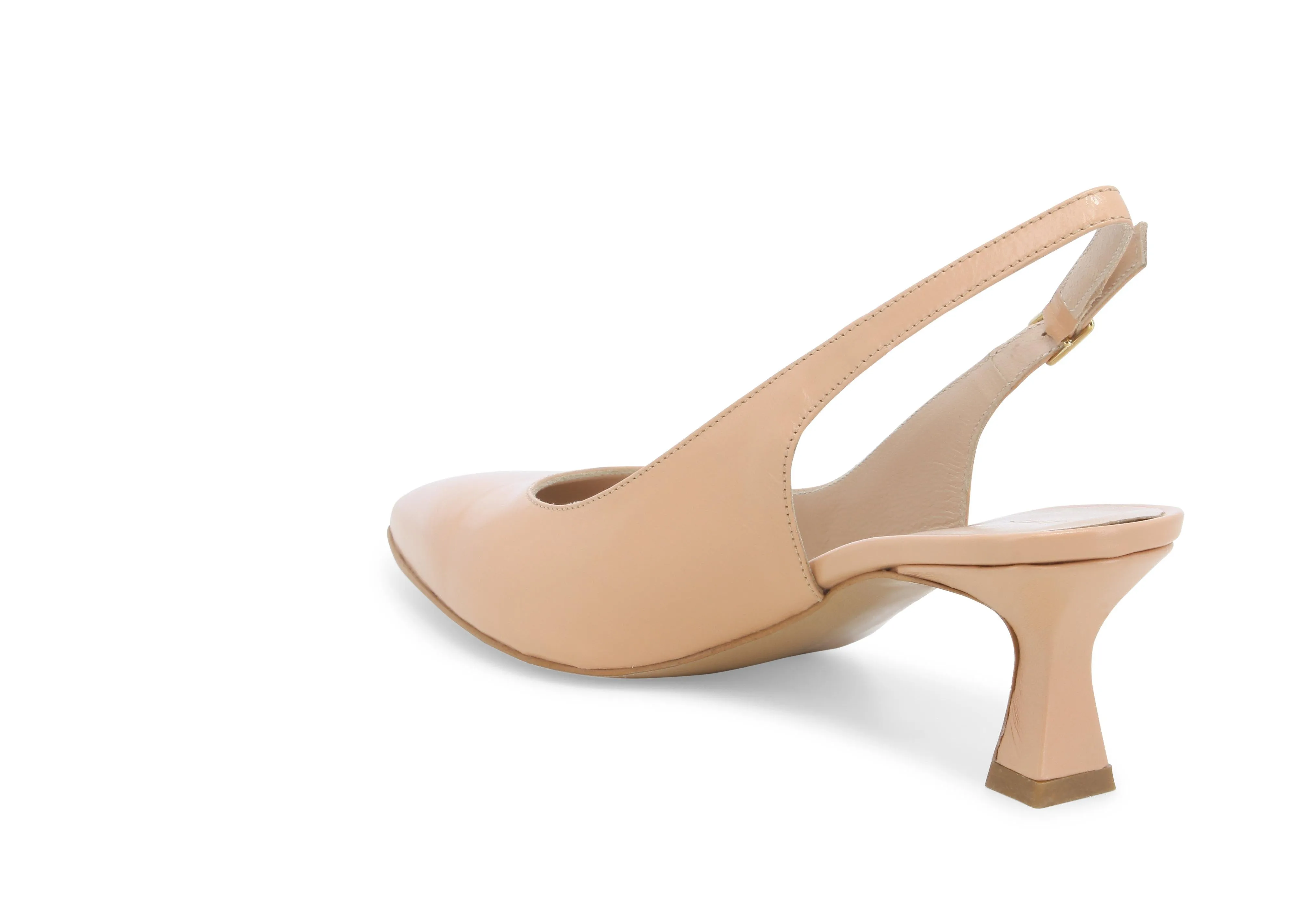 Melluso Décolleté Made in Italy Slingback Elegante Tomaia Pelle