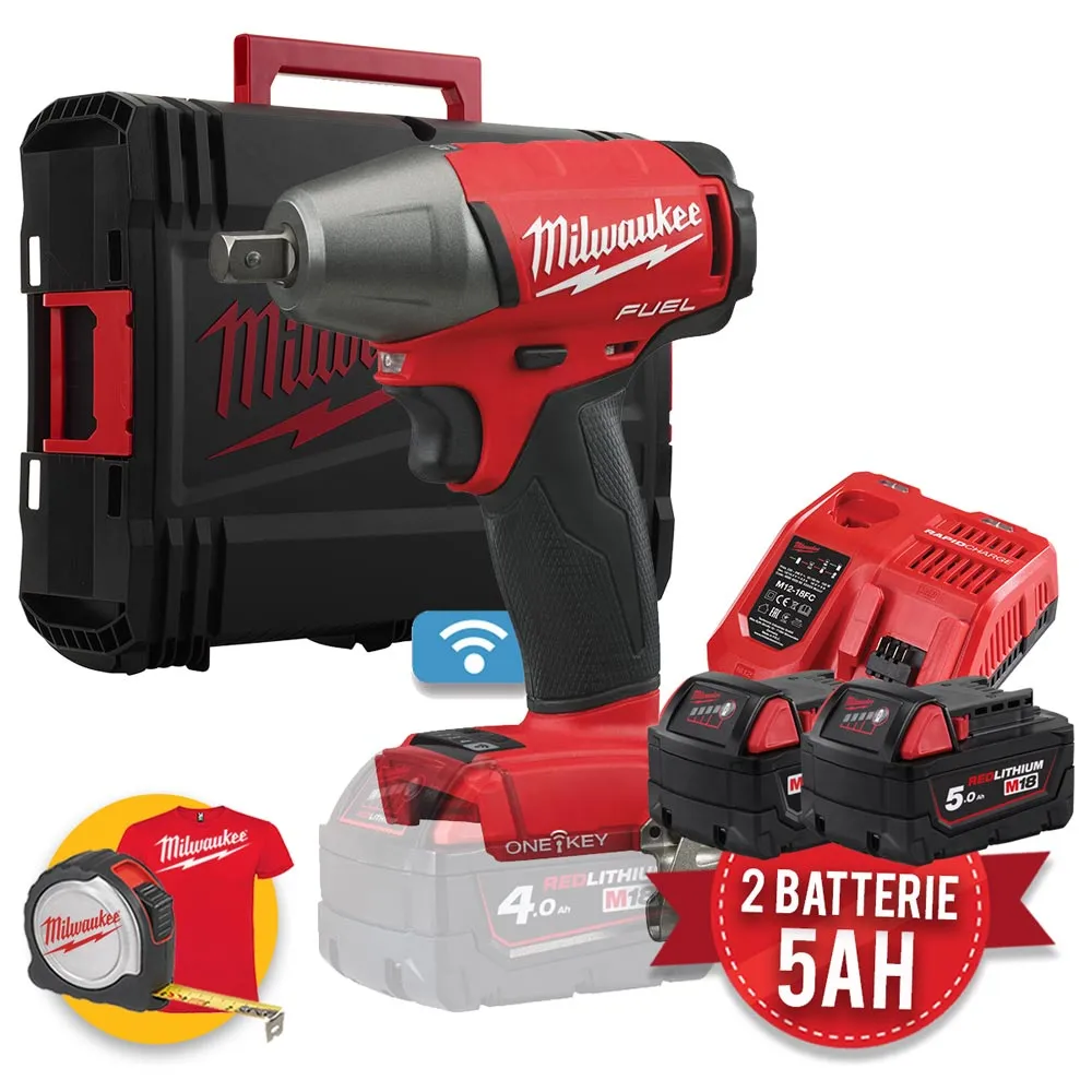 Milwaukee M18 ONEIWP12-502X - Avvitatore a impulsi 18 Volt 1/2