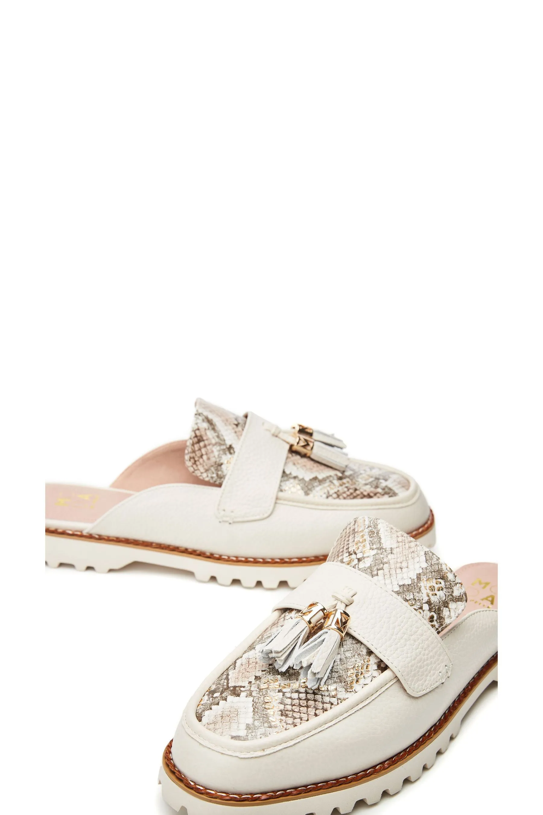 Moda in Pelle Animal Stampa - Etana - Scarpe