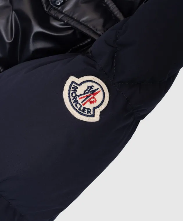 Moncler ENFANT Piumino blu Bazzing J29541A0005254A911214