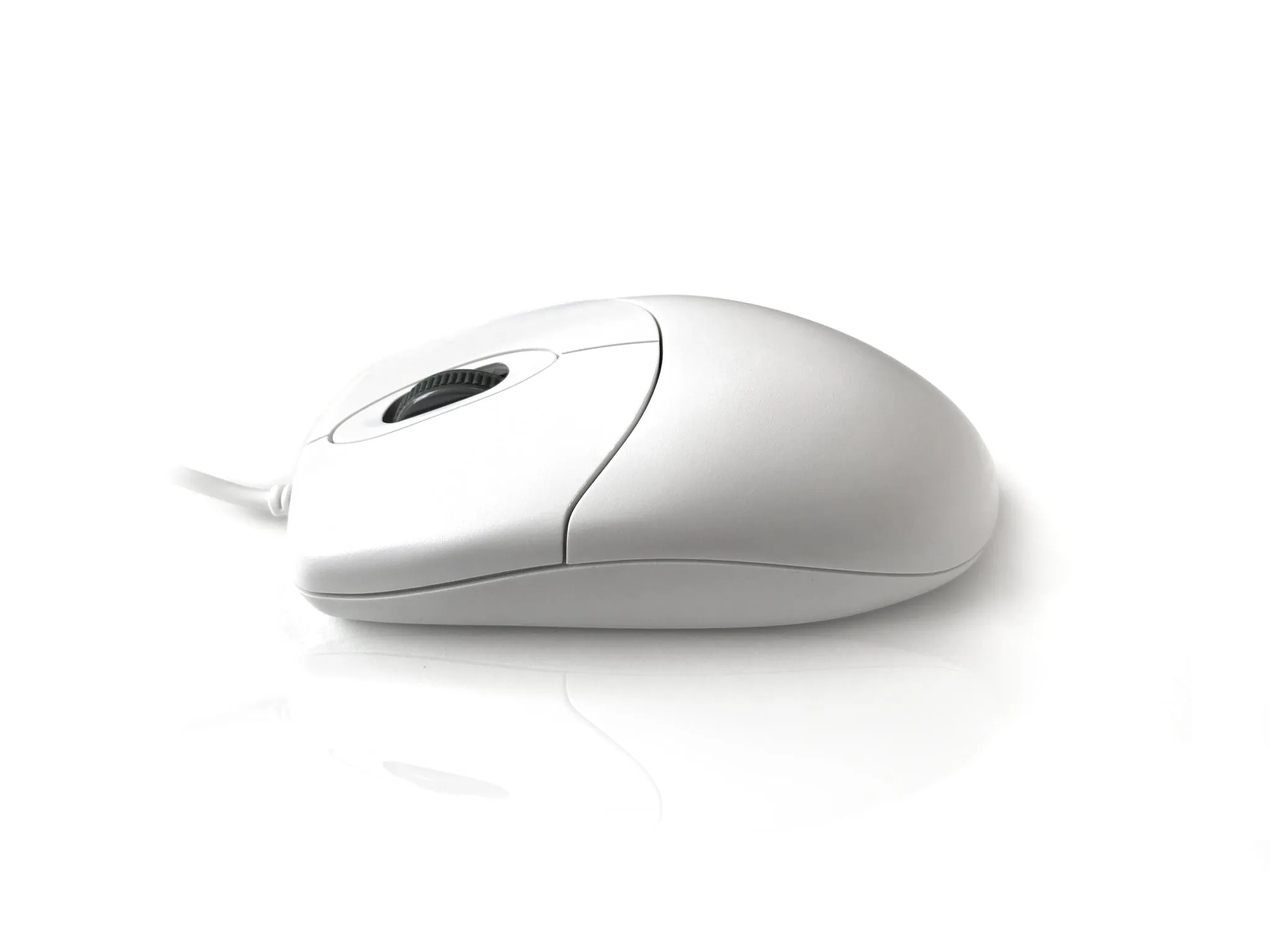 Mouse Standard Bianco USB Cablato Ceratech, pulsanti 3