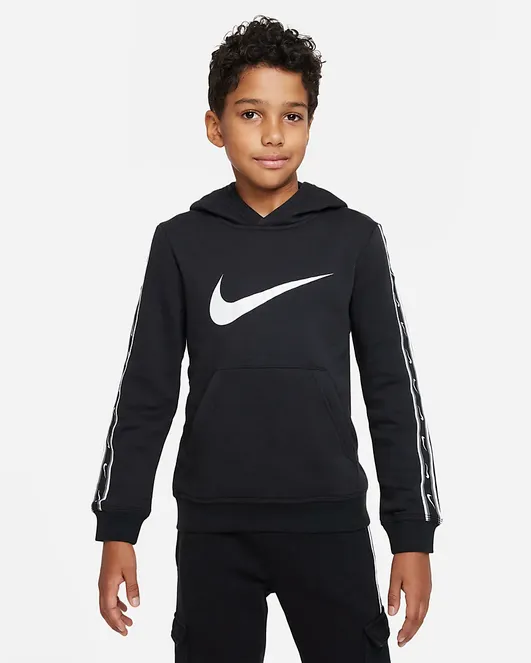 Nike Boys Sportswear Repeat Hoodie DZ5624-011 black