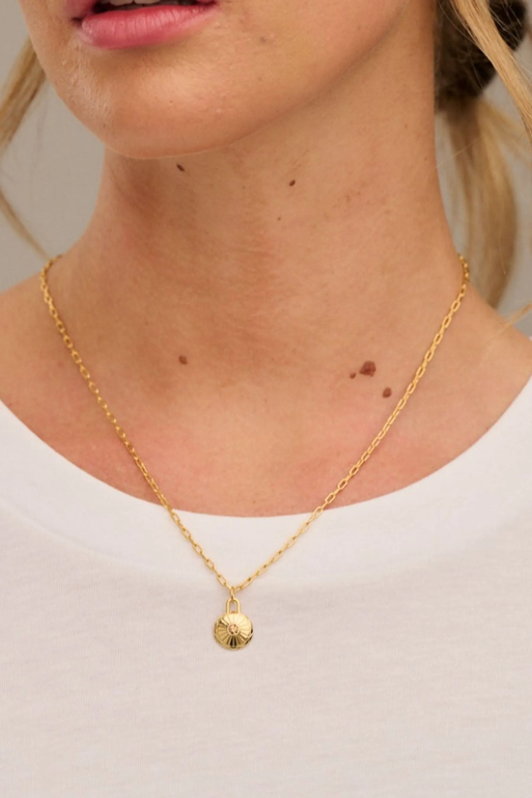 Orelia London Novembre Births - Collana con disco
