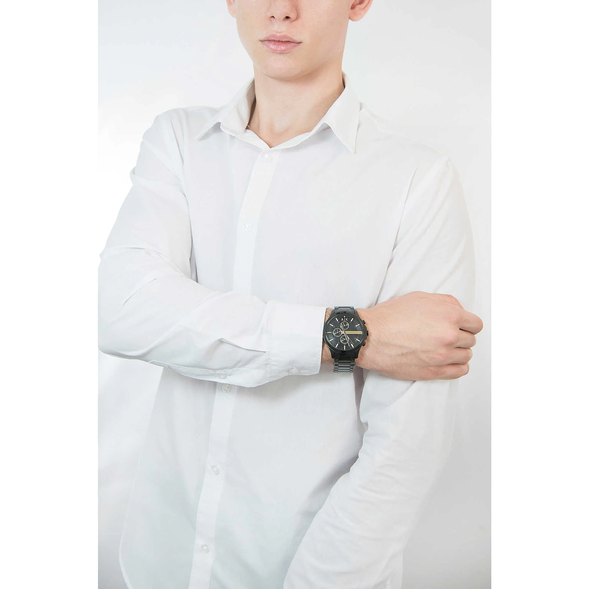 orologio cronografo uomo Armani Exchange Hampton - AX2164