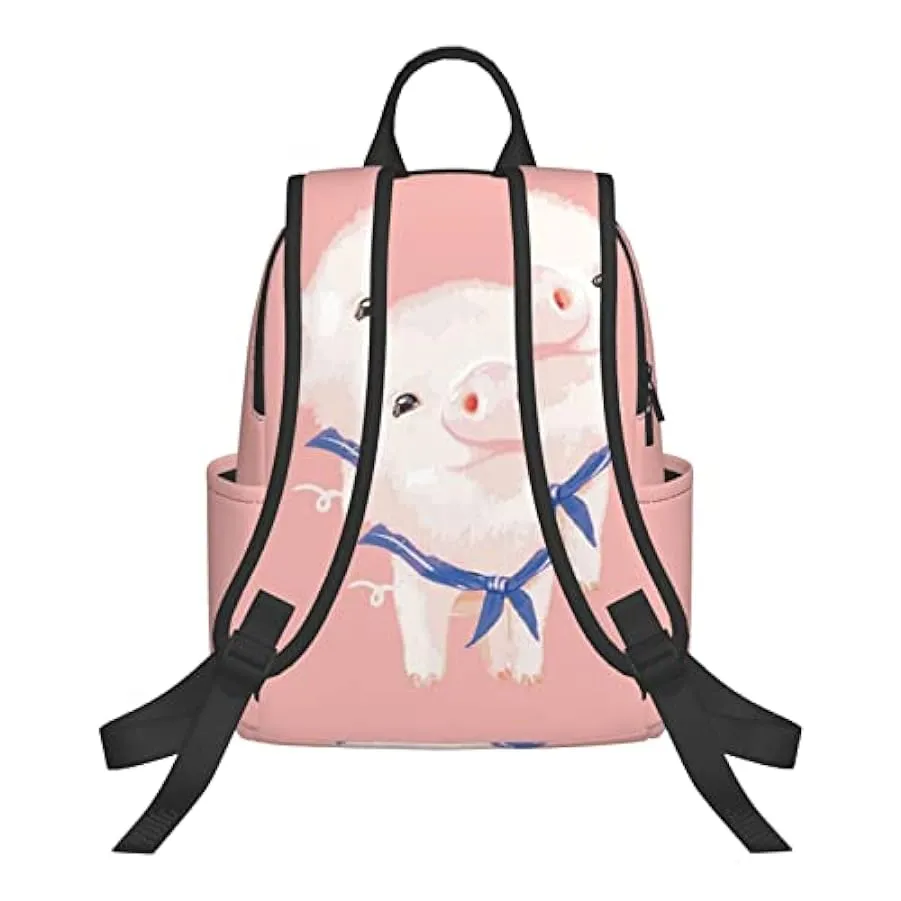 OTRAHCSD Zaino, Pink Pig Lightweigh zaino per uomini e donne, zaino casual per escursioni, campeggio, viaggi, all’aperto 1337043