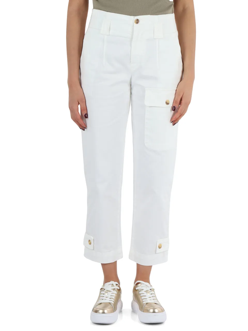 Pantalone in gabardina stretch GLOBO