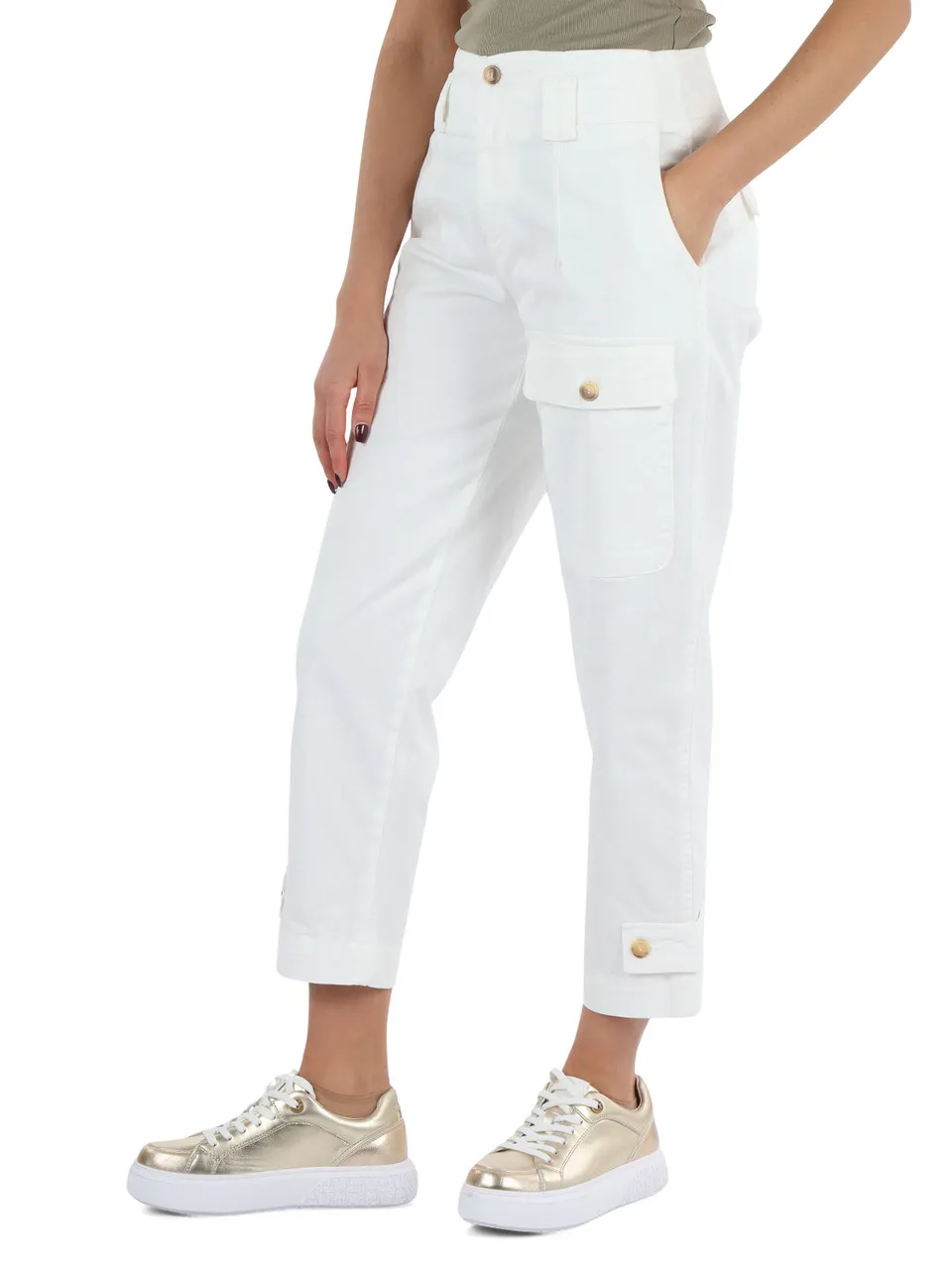 Pantalone in gabardina stretch GLOBO