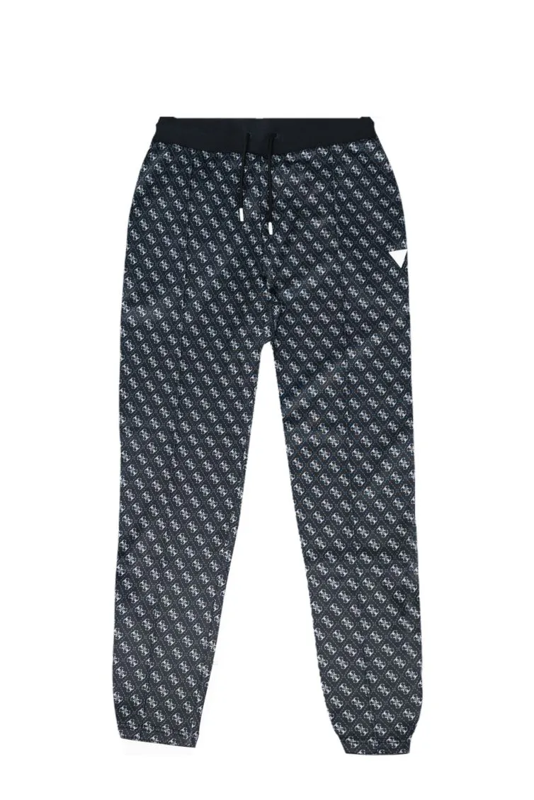 PANTALONE TUTA UOMO GUESS ACTIVEWEAR 4G AOP JET 