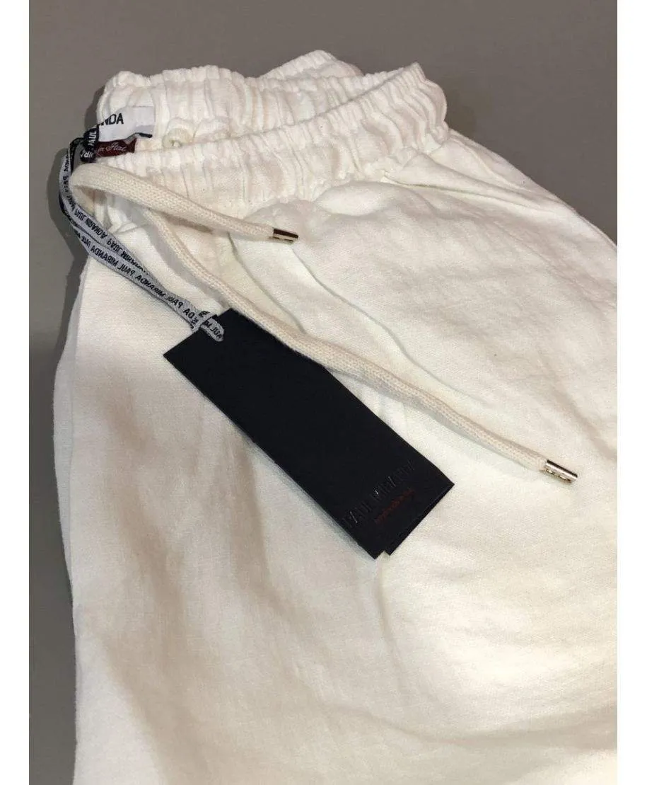 Pantaloni lino uomo bianchi - Paul Miranda