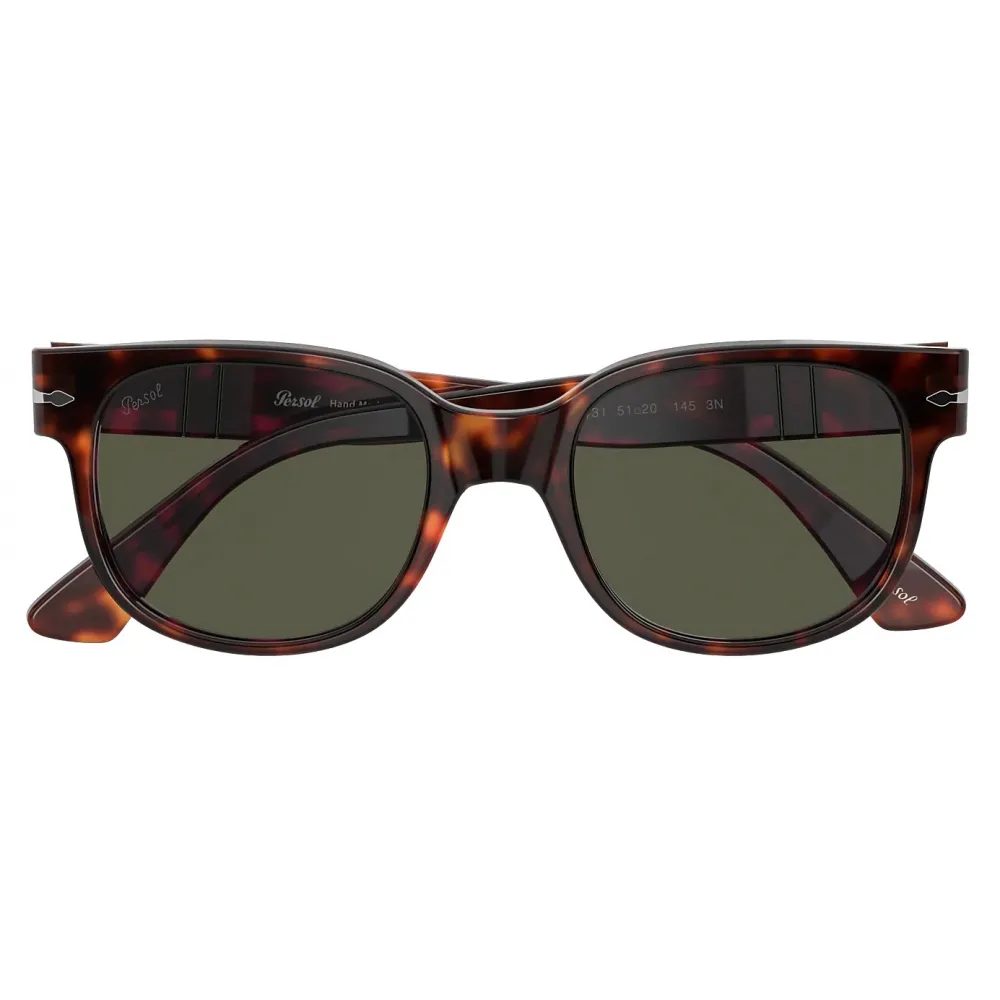 Persol - PO3257S - Havana / Verde - Occhiali da Sole - Persol Eyewear