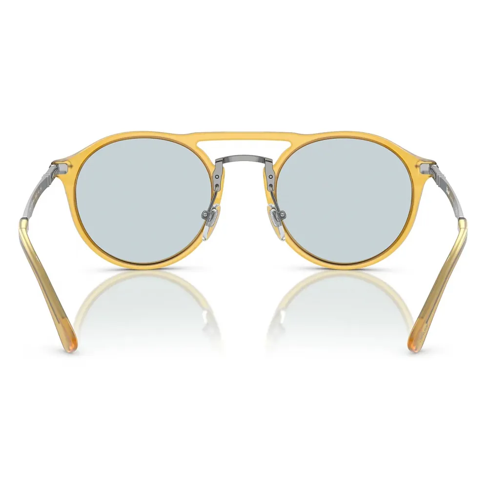 Persol - PO3264S - Miele / Blu Trasparente - Occhiali da Sole - Persol Eyewear